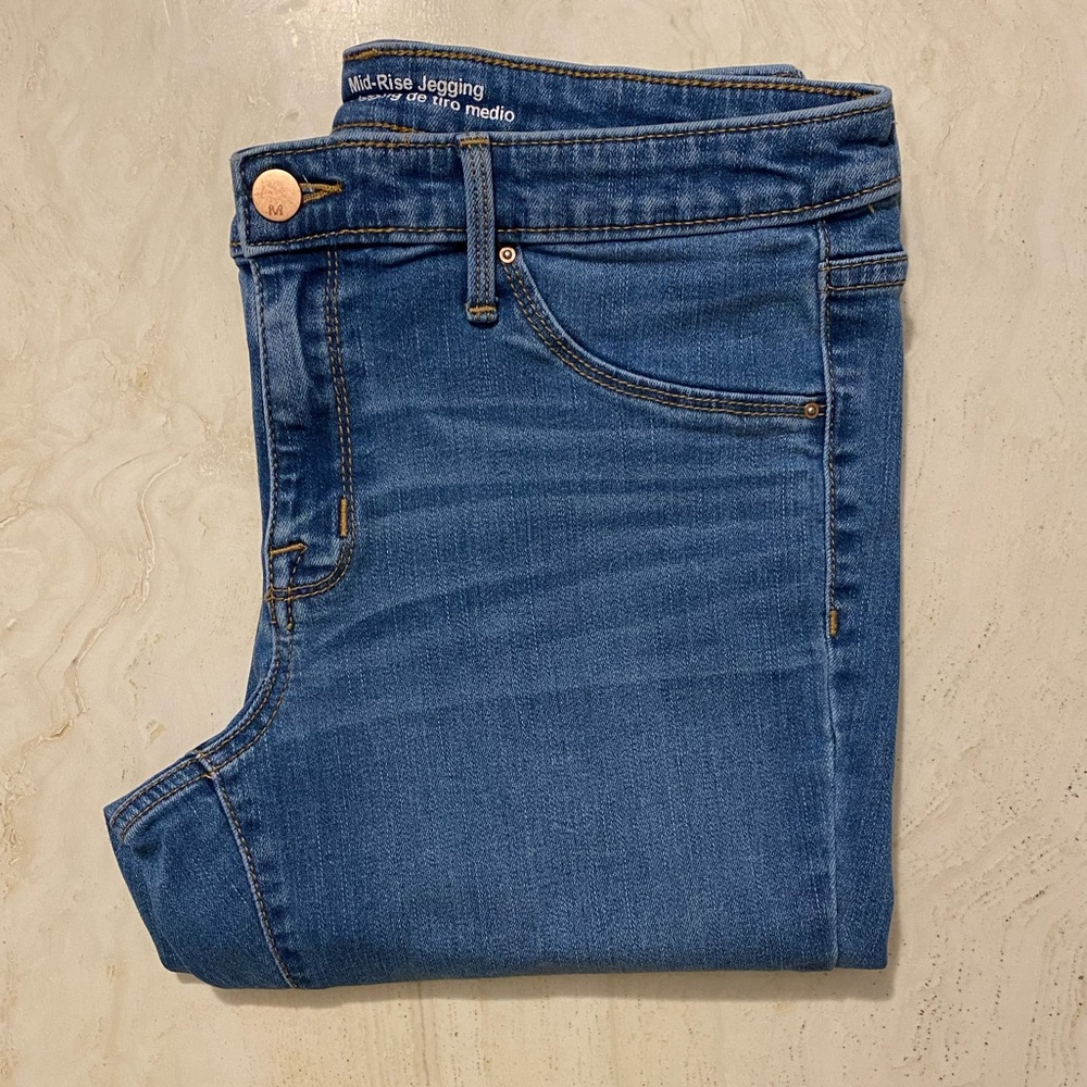 Mossimo NWOT Denim Mid-rise Jegging 10/30r Power Stretch